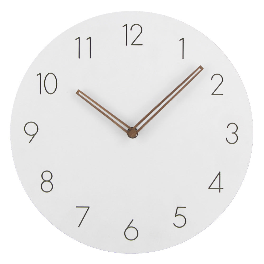 Minimalistic Norwegian Wall Decoration Silent Clock