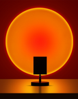 Retro sunset table lamp