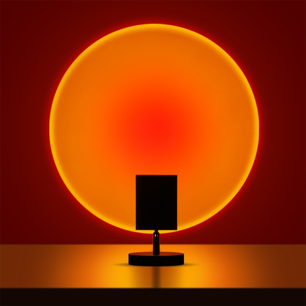 Retro sunset table lamp