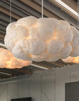 Design Cloud LED Pendant Lamp PVC/Cotton White