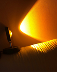 Retro sunset table lamp