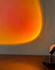 Retro sunset table lamp