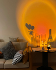 Retro sunset table lamp