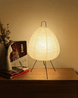 Japanese lamp made of rice paper