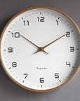 Scandinavian Wooden Wall Clock