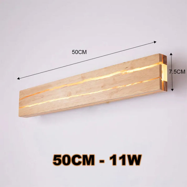 Modern Wall Lamp In The Shape Of A Crack