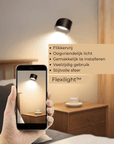 Wireless rechargeable 360° wall lamp