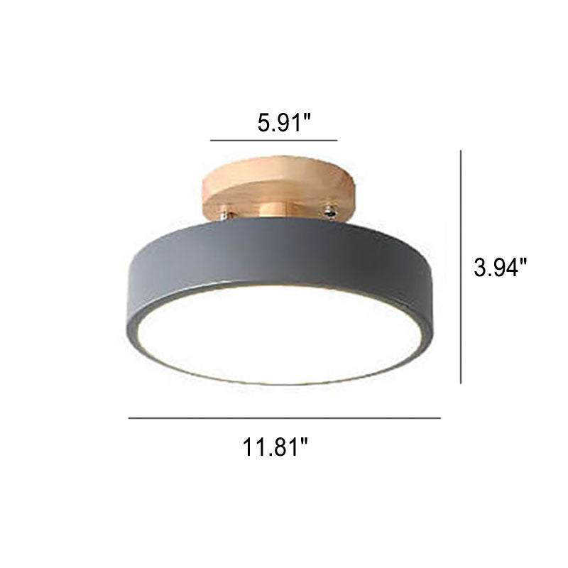 Nordic Round LED Ceiling Light