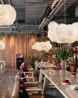 Design Cloud LED Pendant Lamp PVC/Cotton White