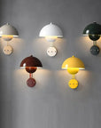 Mushroom wall lamp