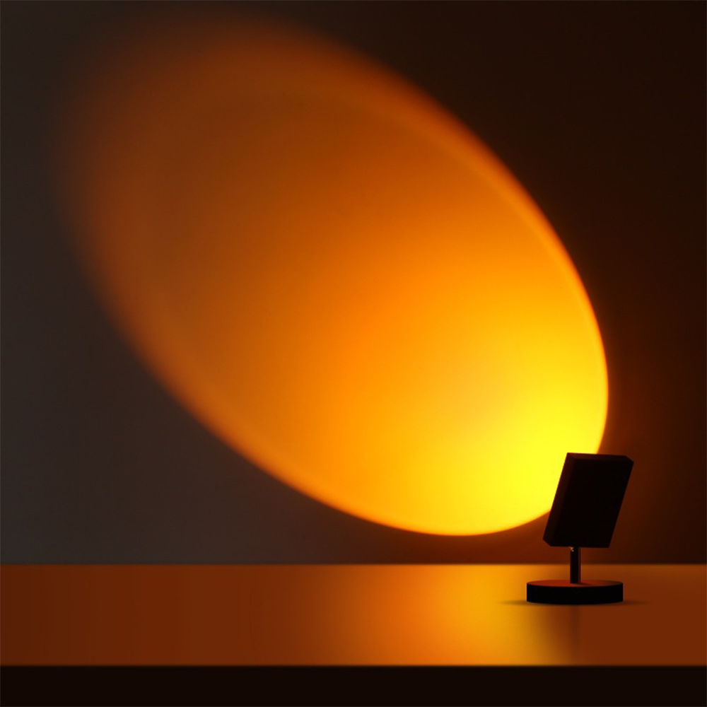 Retro sunset table lamp