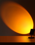 Retro sunset table lamp