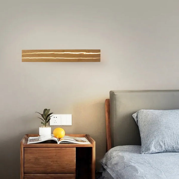 Modern Wall Lamp In The Shape Of A Crack