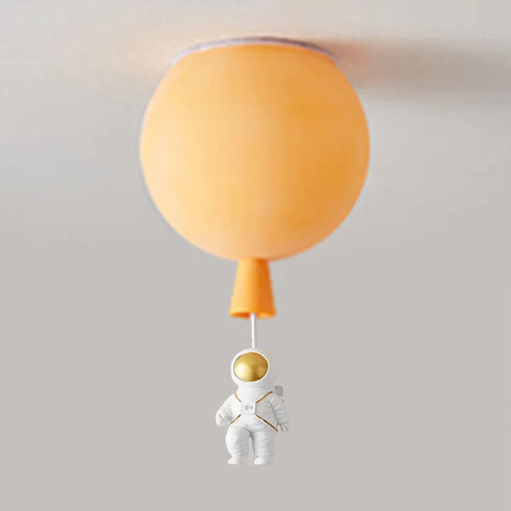 Modern Moon/Astronaut LED Acrylic Ceiling Lamp