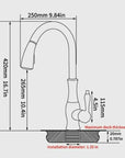 Pull-out kitchen faucet