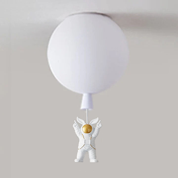 Modern Moon/Astronaut LED Acrylic Ceiling Lamp