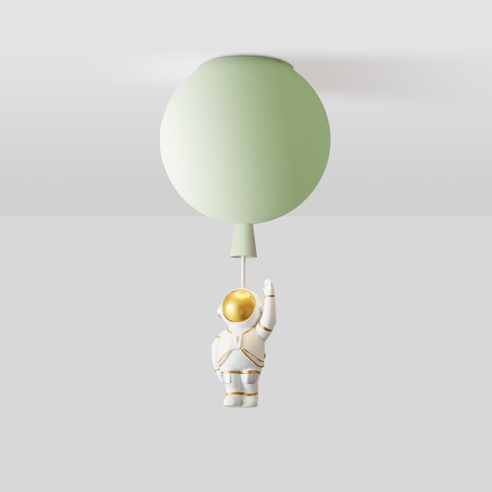 Modern Moon/Astronaut LED Acrylic Ceiling Lamp