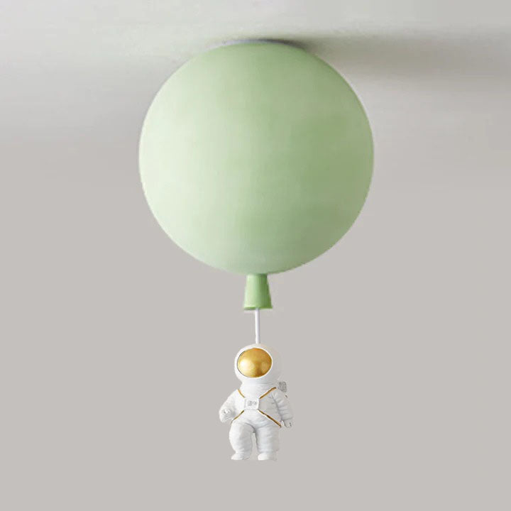 Modern Moon/Astronaut LED Acrylic Ceiling Lamp