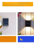 Solar Powered Outdoor Terrace Wall Light