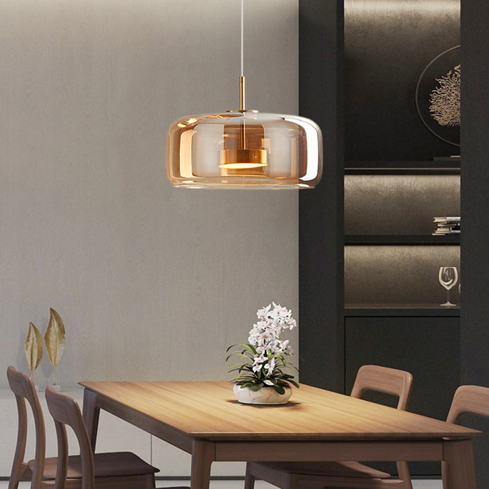 Scandinavian Retro LED Ceiling Lamp