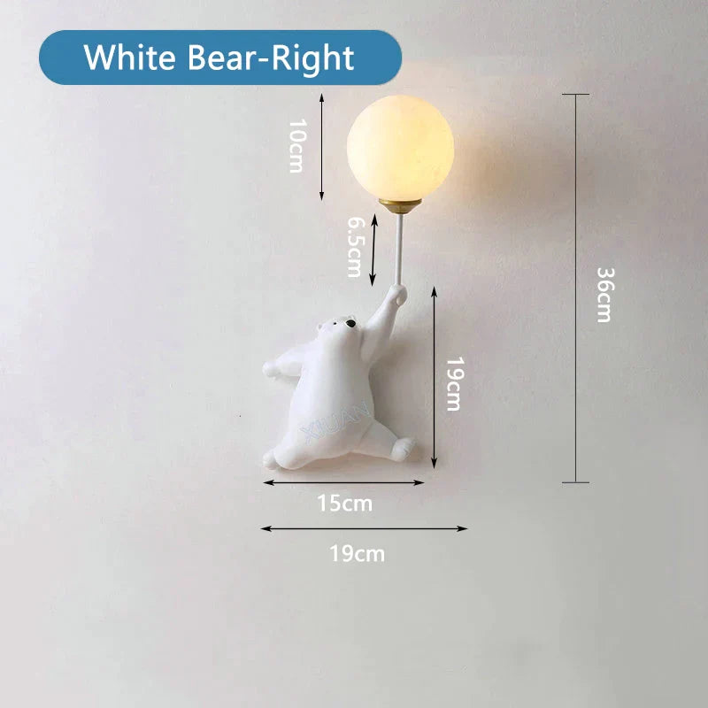 Cartoon wall lamp for children