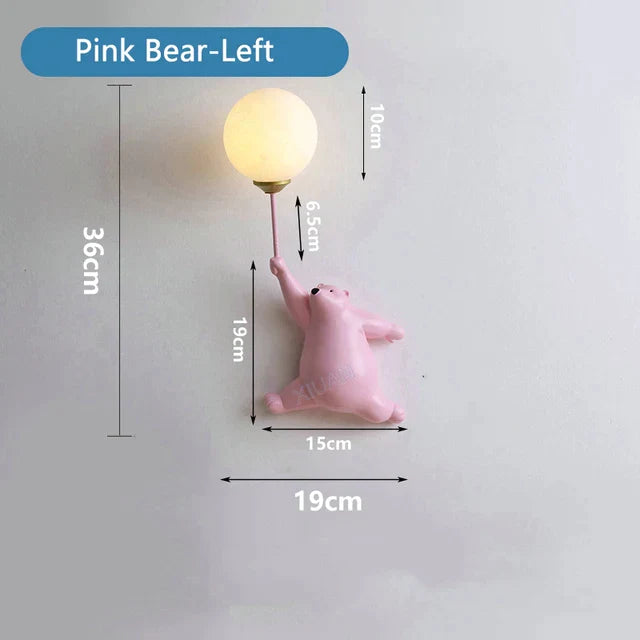Cartoon wall lamp for children