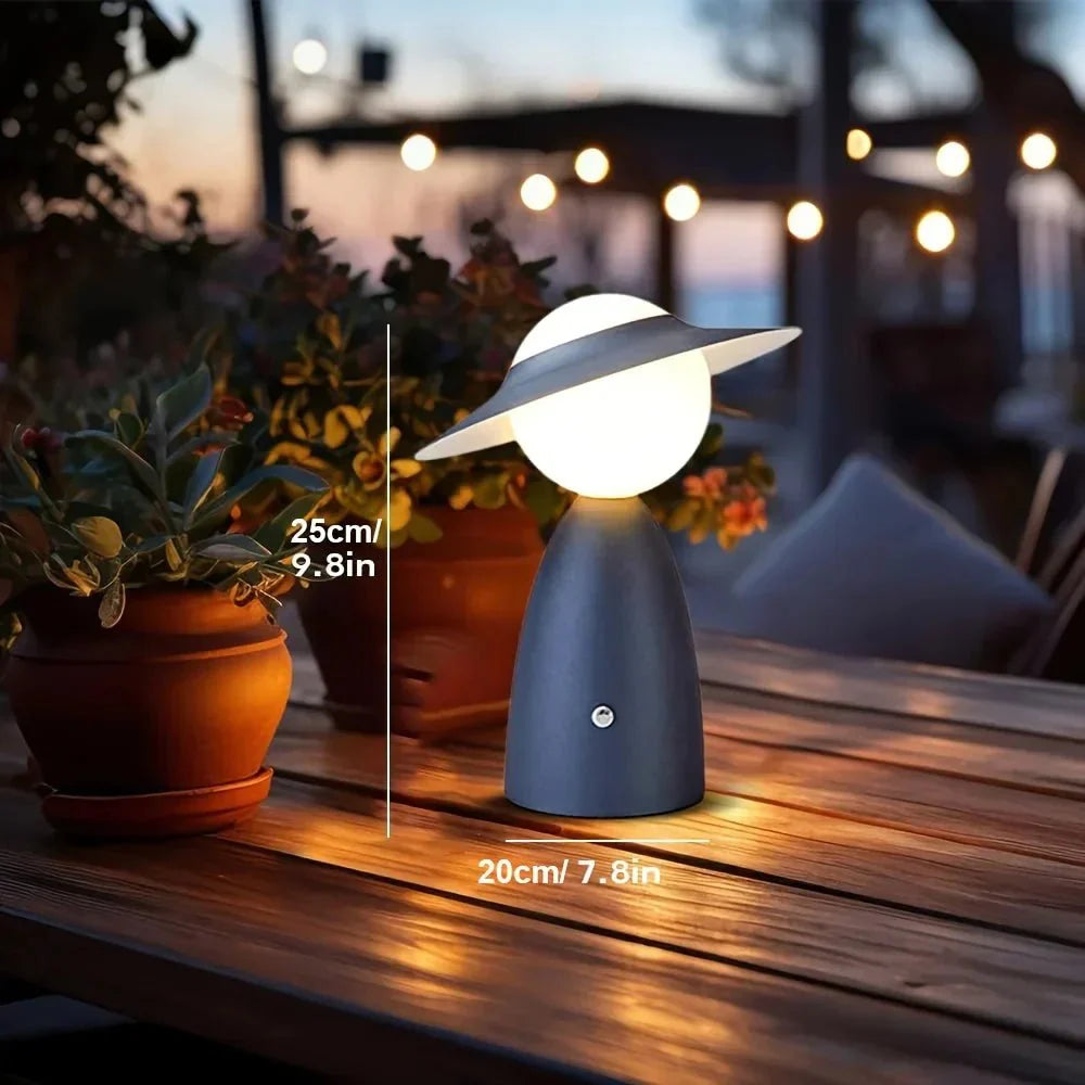 Wireless charging lamp