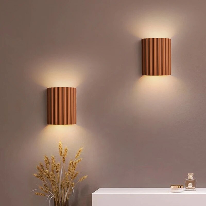 Modern resin wall lamps