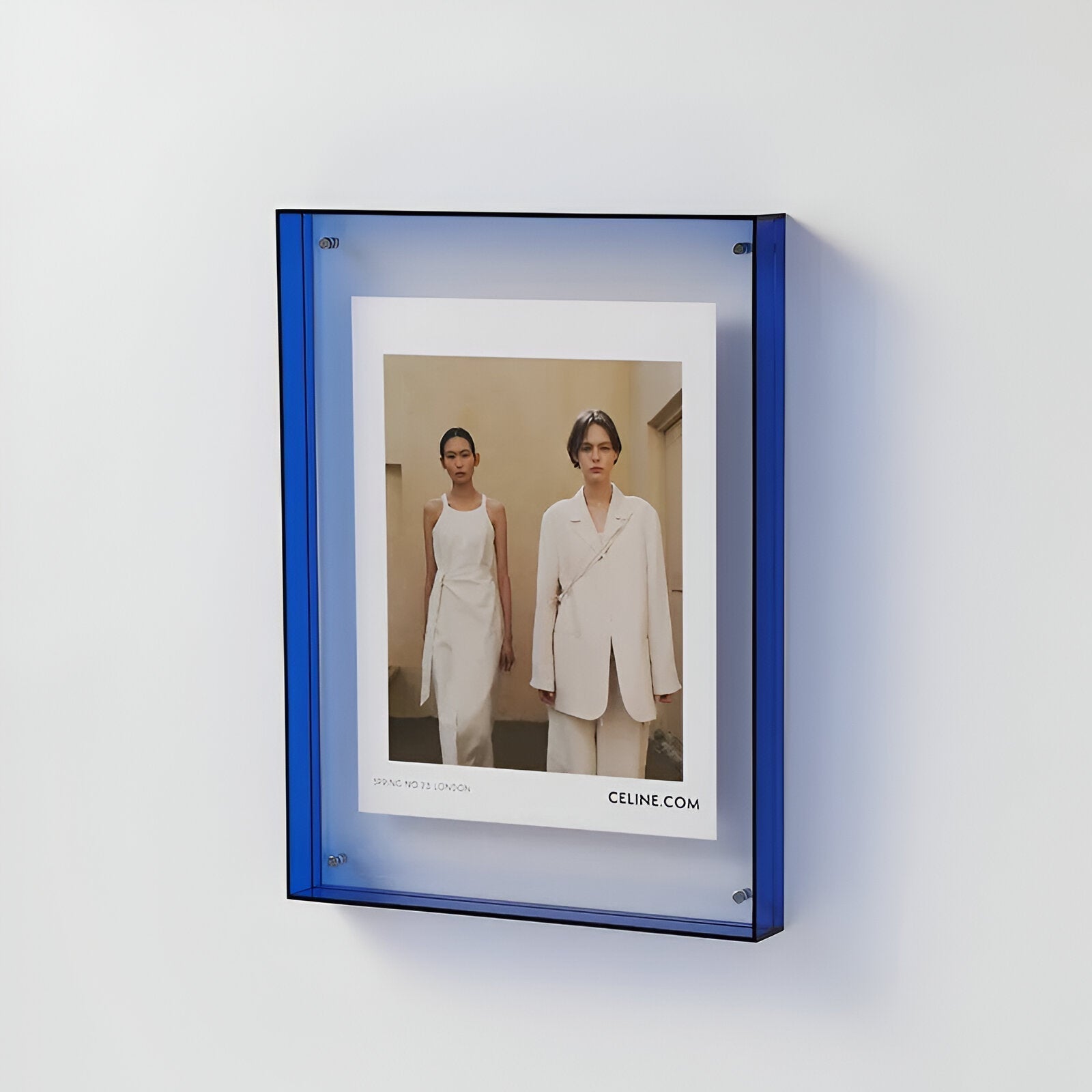 Freestanding Transparent Acrylic Photo Frame – Minimalist Design for Home and Office Décor 0