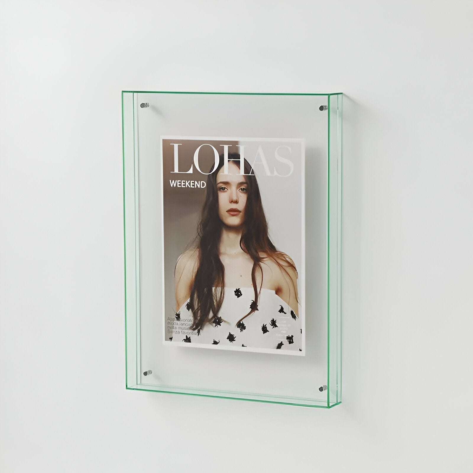 Freestanding Transparent Acrylic Photo Frame – Minimalist Design for Home and Office Décor 10