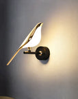 Scandinavian LED bird wall lamp