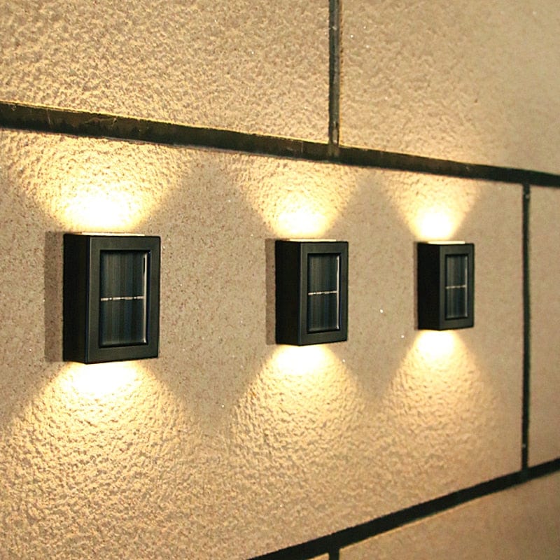 Solar Powered Outdoor Terrace Wall Light