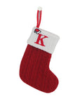 Knitted Christmas Socks with Snowflake Design – Festive Holiday Decor for Home, 25cm Length 29