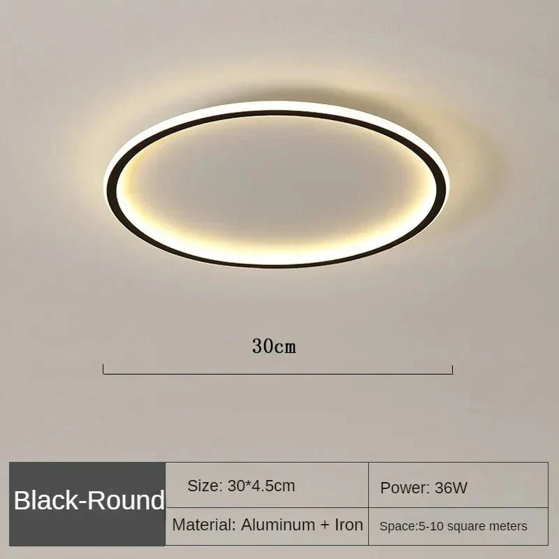 Scandinavian Round Ceiling Lights