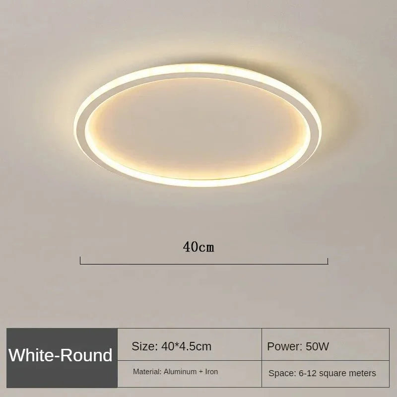 Scandinavian Round Ceiling Lights