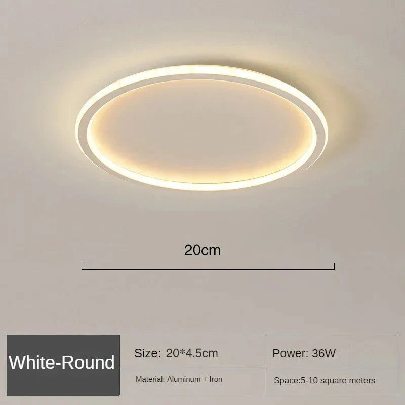 Scandinavian Round Ceiling Lights