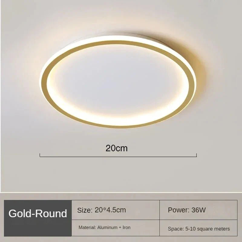 Scandinavian Round Ceiling Lights