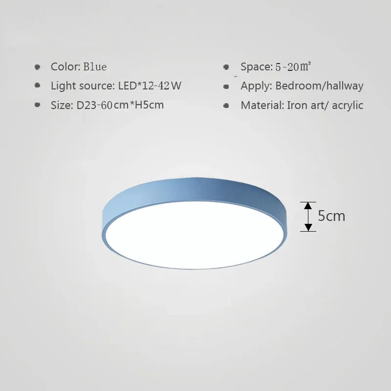 Multicolored lamp
