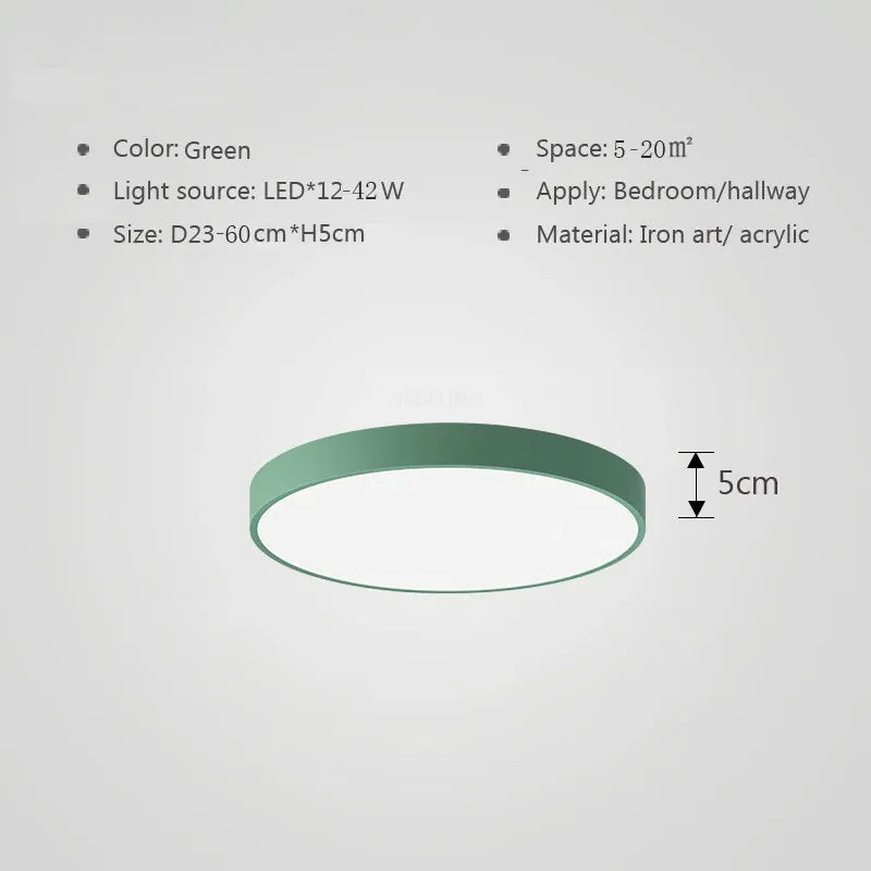 Multicolored lamp