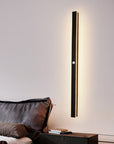 Edge Modern Design LED Wall Lights Black Metal for Garden and Hallway