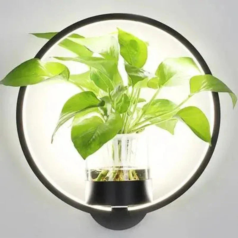 Plant wall lamp