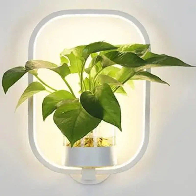 Plant wall lamp