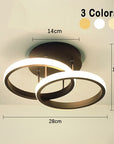 Modern and stylish ceiling light