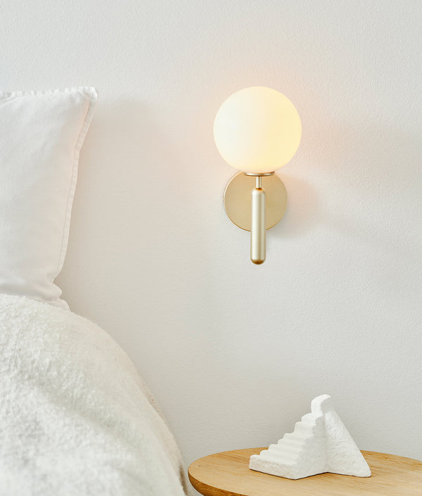 Minimalist Scandinavian wall lamp