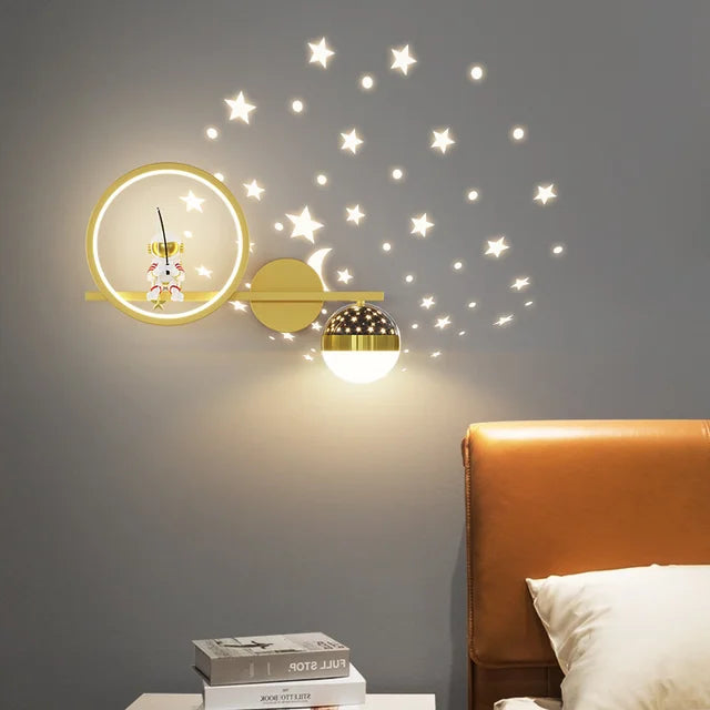 Modern children&#39;s wall lamp