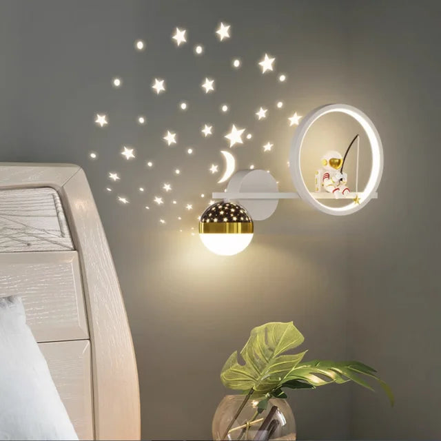 Modern children&#39;s wall lamp