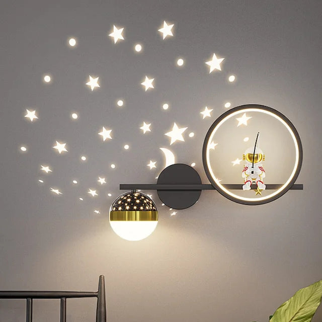 Modern children&#39;s wall lamp