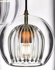 Modern glass pendant lamp