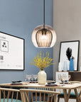 Modern glass pendant lamp