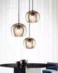 Modern glass pendant lamp